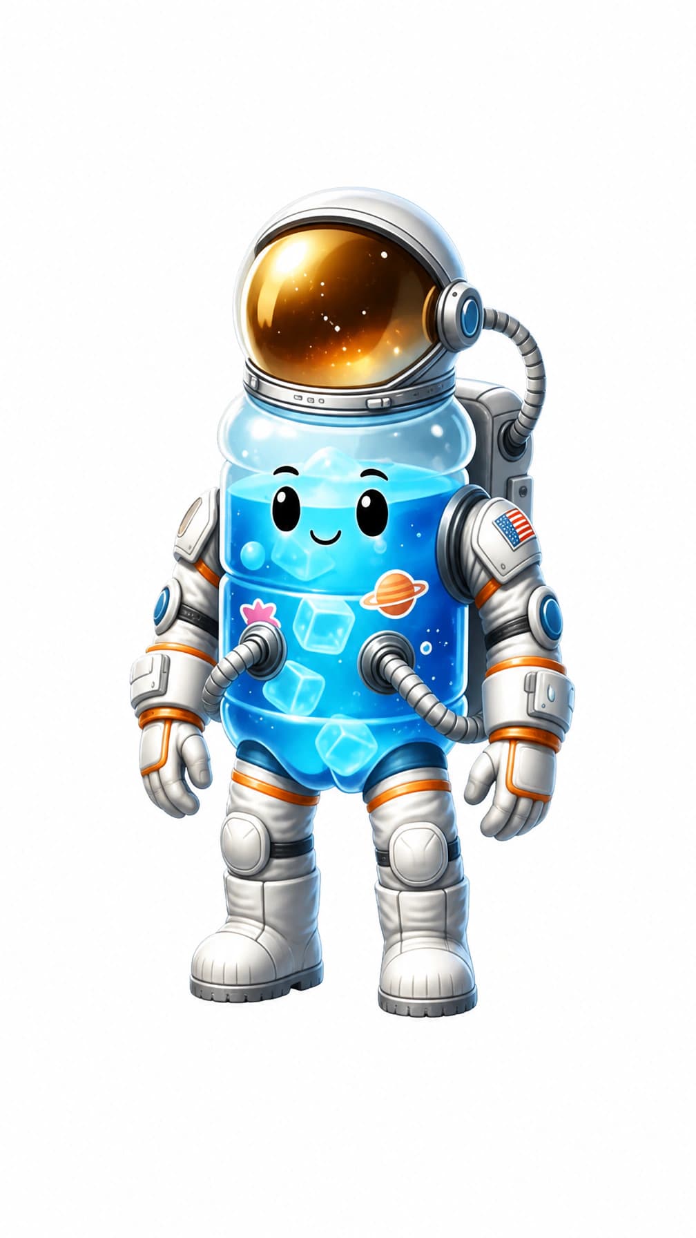 Aquanaut white background