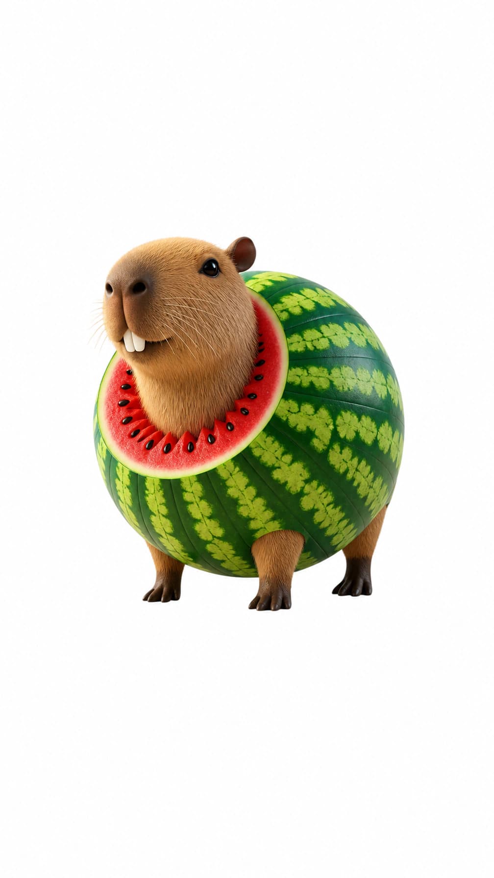 Burballoni Watermeloni white background