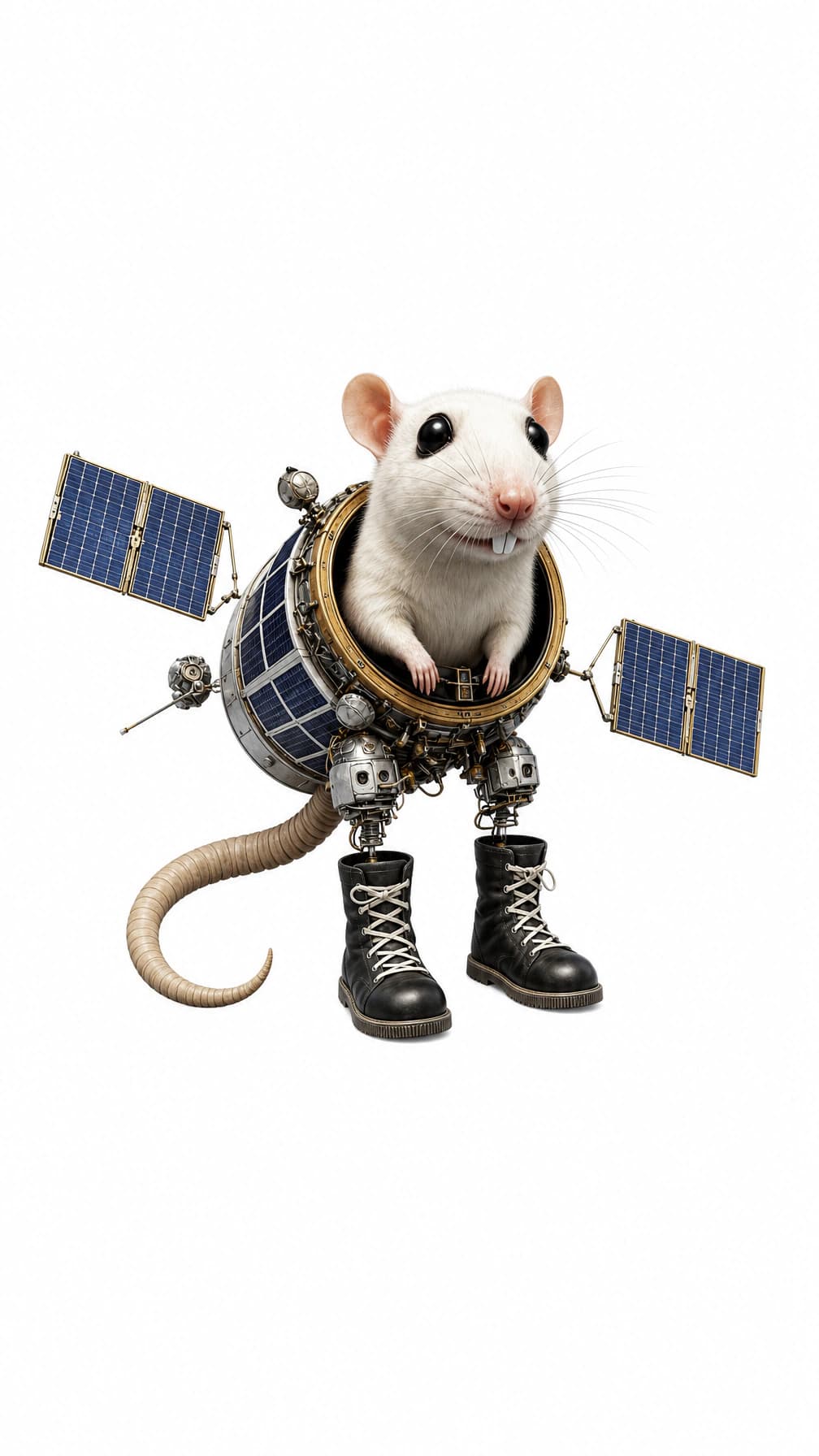 Cacasito Satelito white background