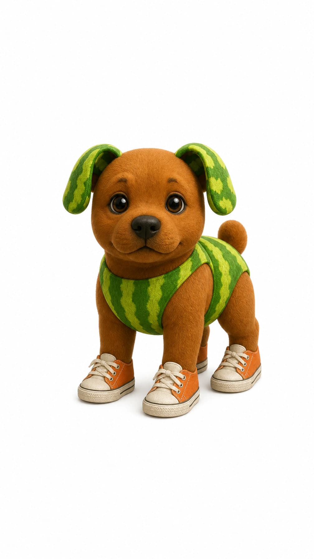 Cachorrito Melonito white background