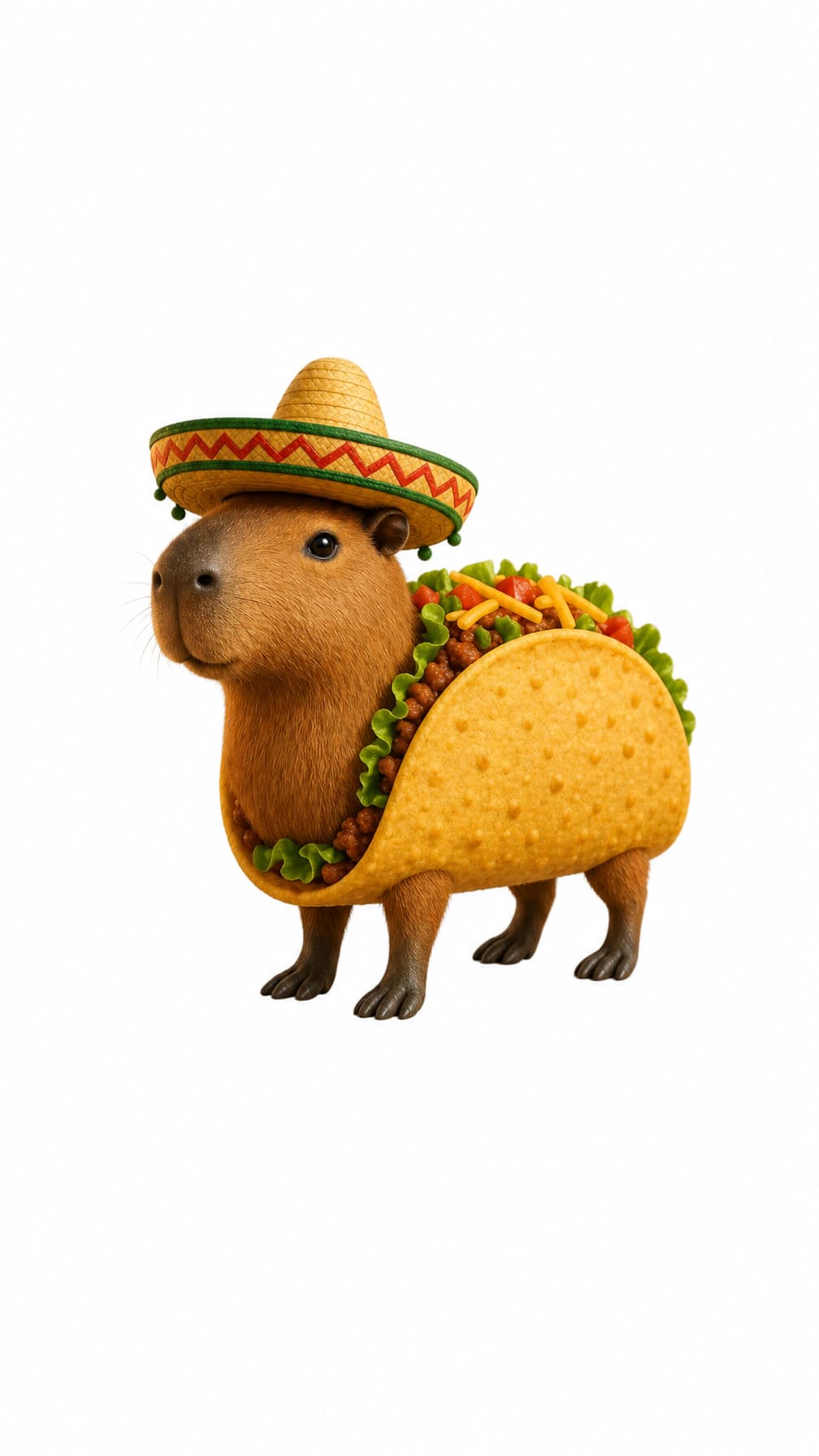 Capi Taco white background