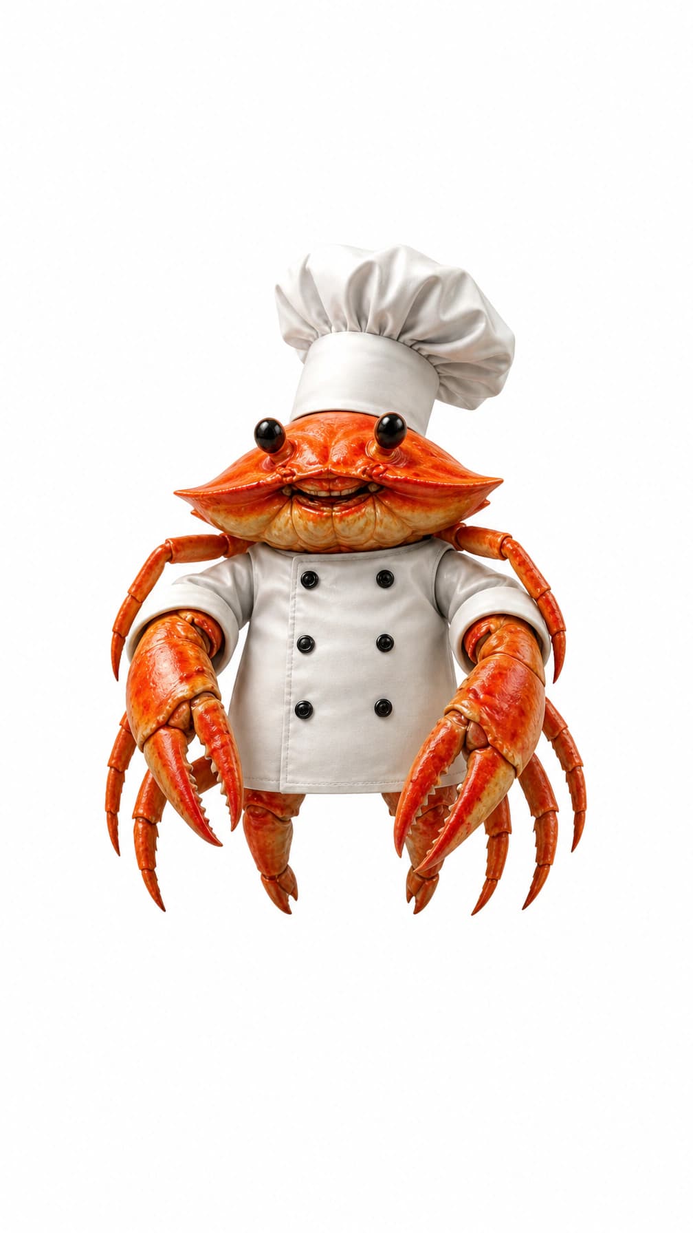 Chef Crabracadabra white background