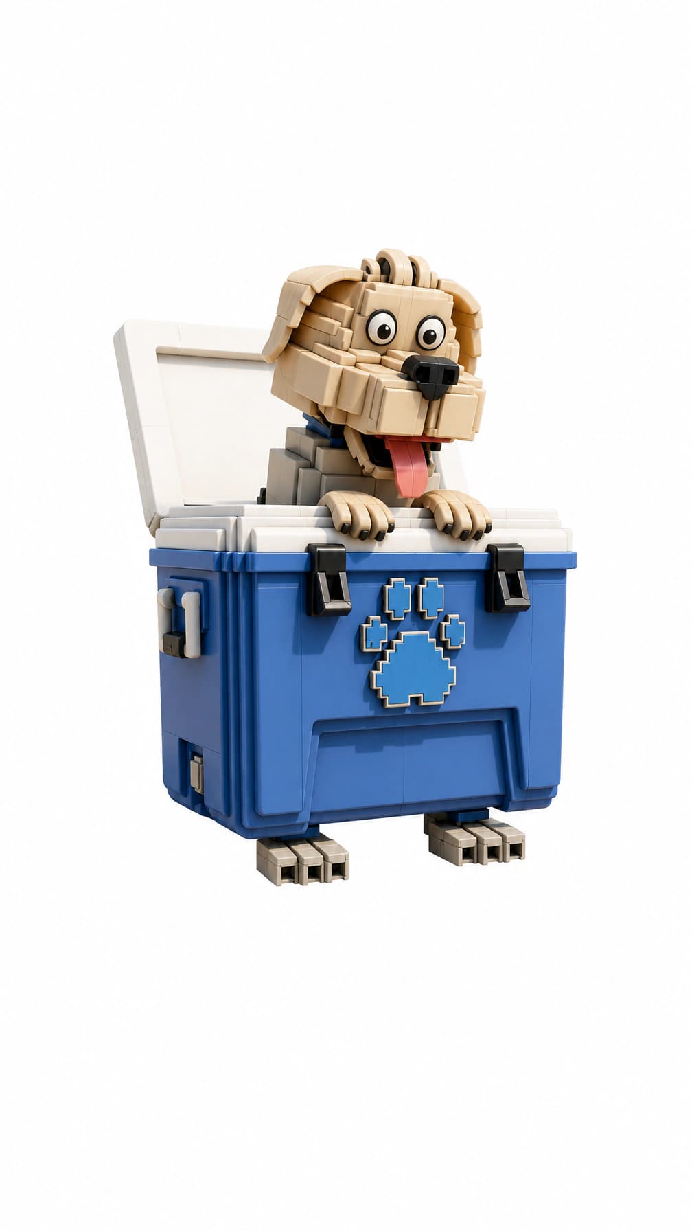 Chill Puppy white background