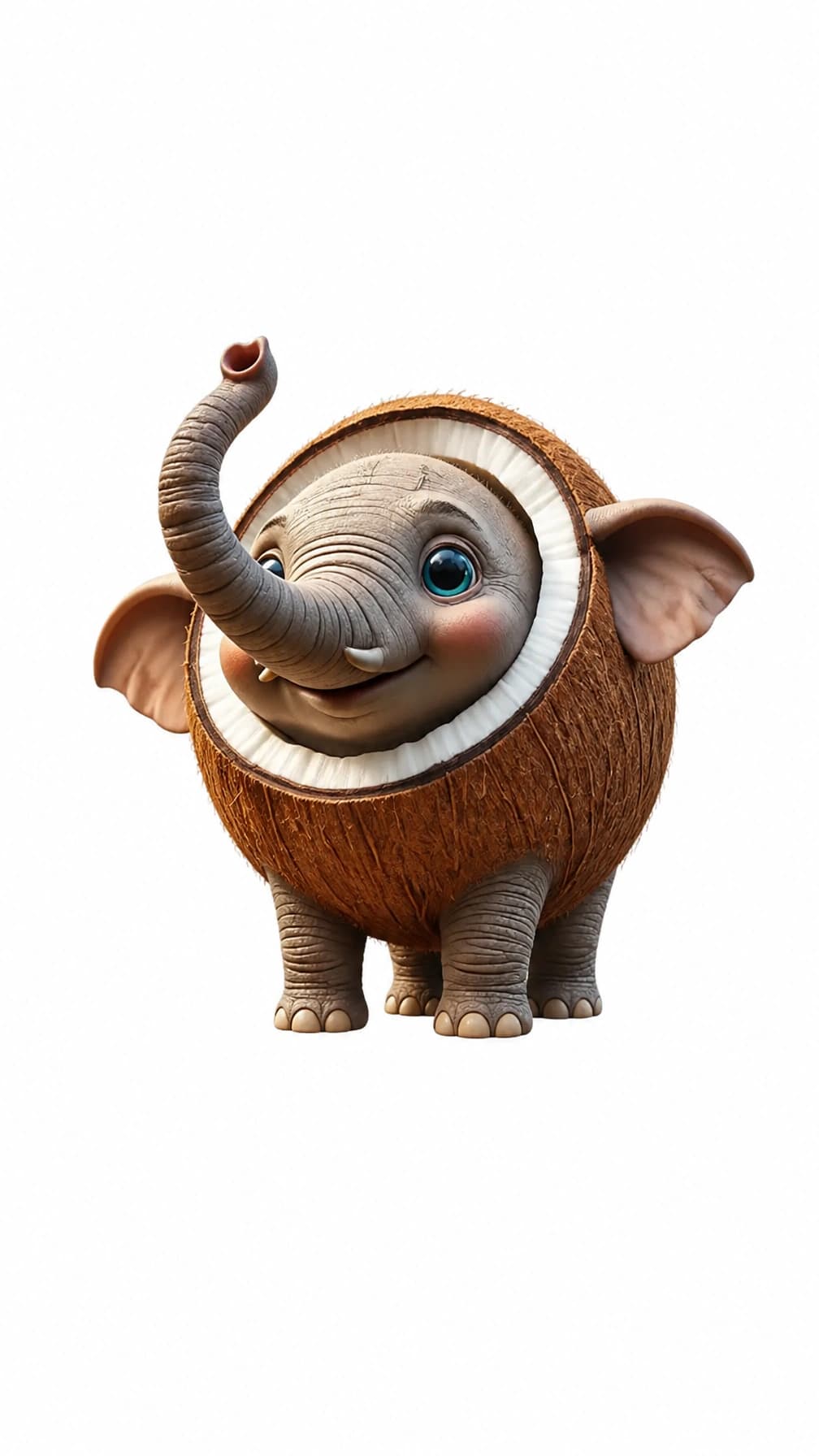 Cocofanto Elefanto white background
