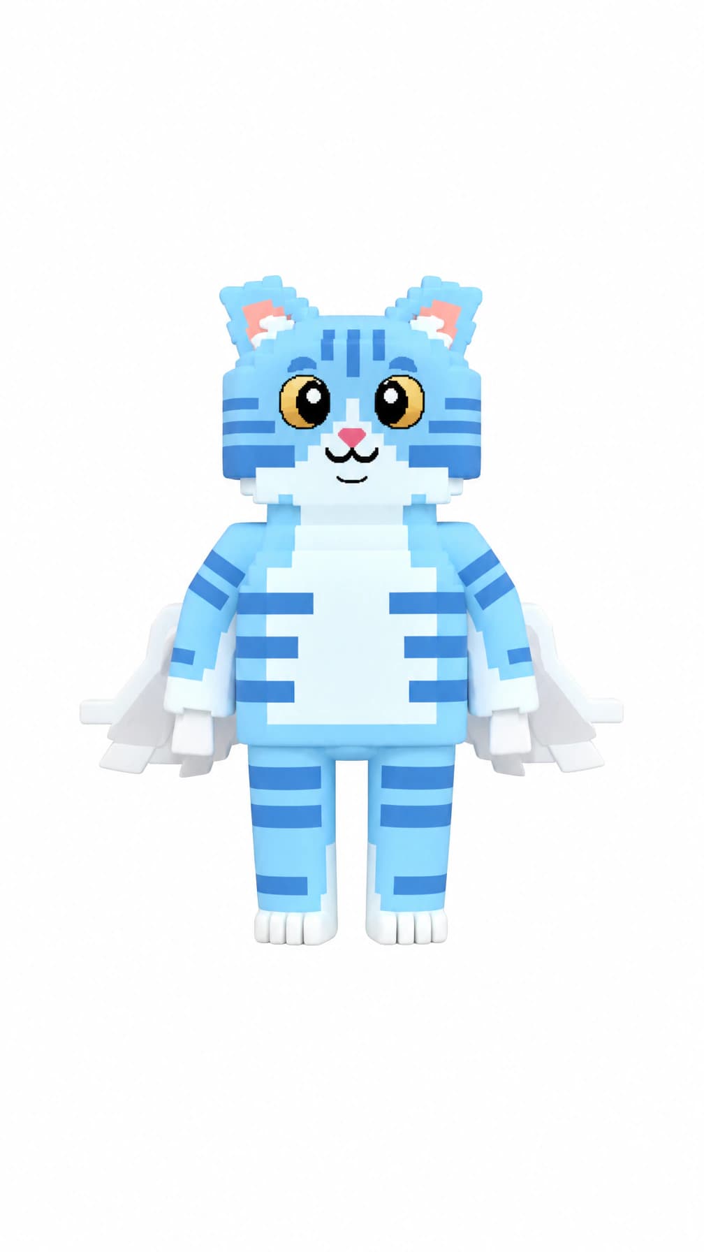 Gato Celesto white background