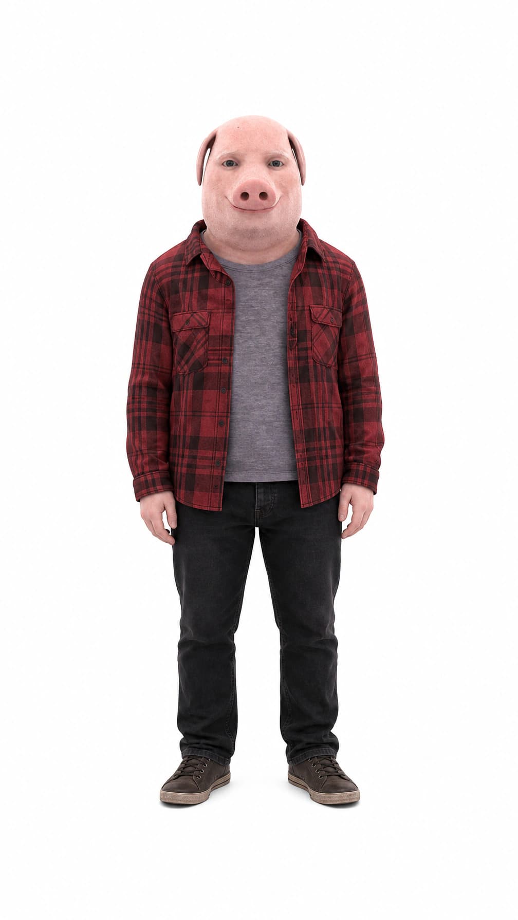 John Pork white background