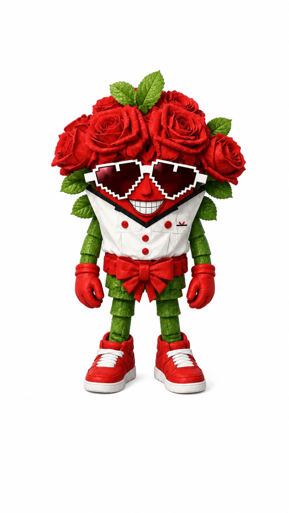 Lovin Rose white background