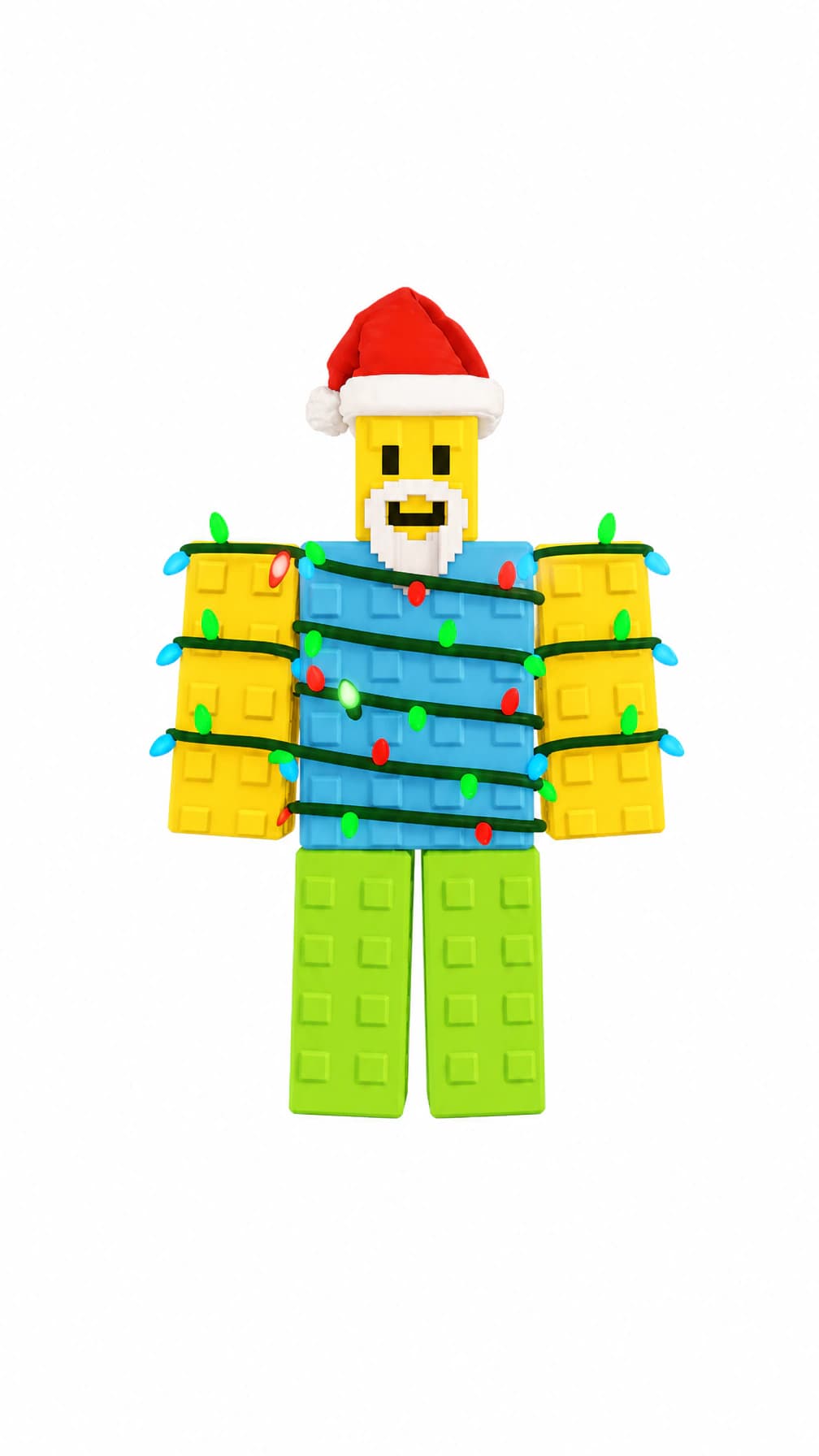 Noobini Santanini white background