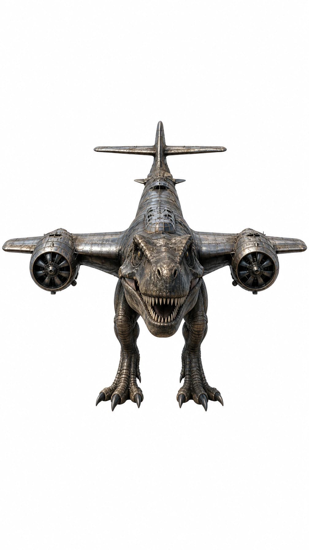Nuclearo Dinossauro white background