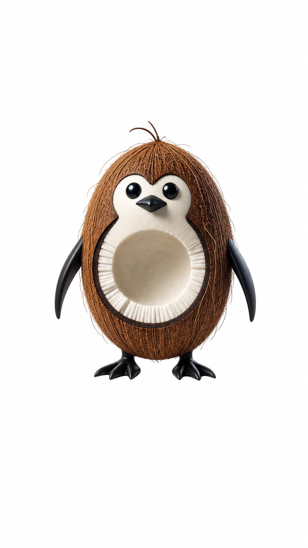 Penguino Cocosino white background