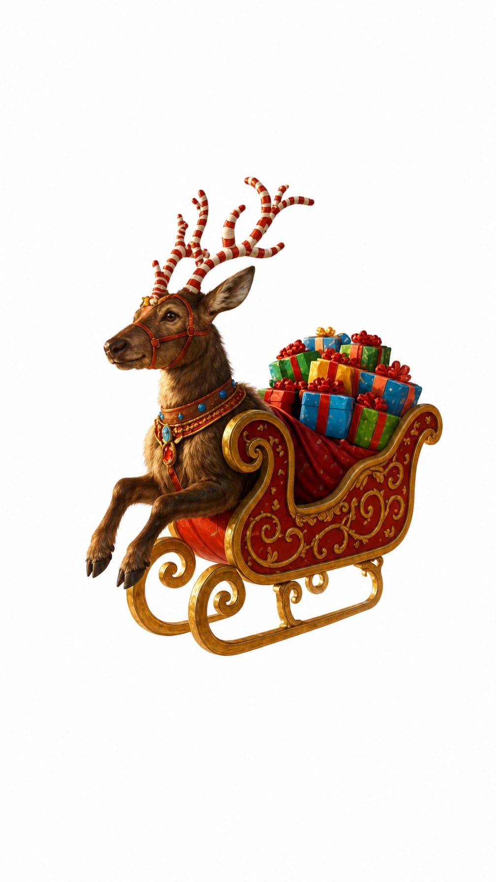 Reinito Sleighito white background