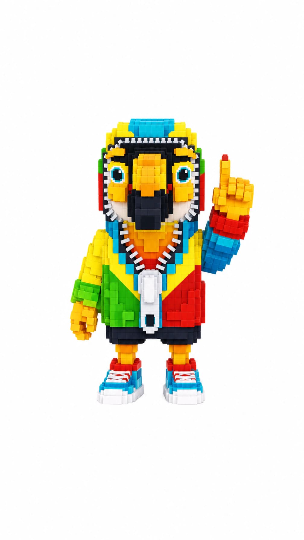Tuff Toucan white background