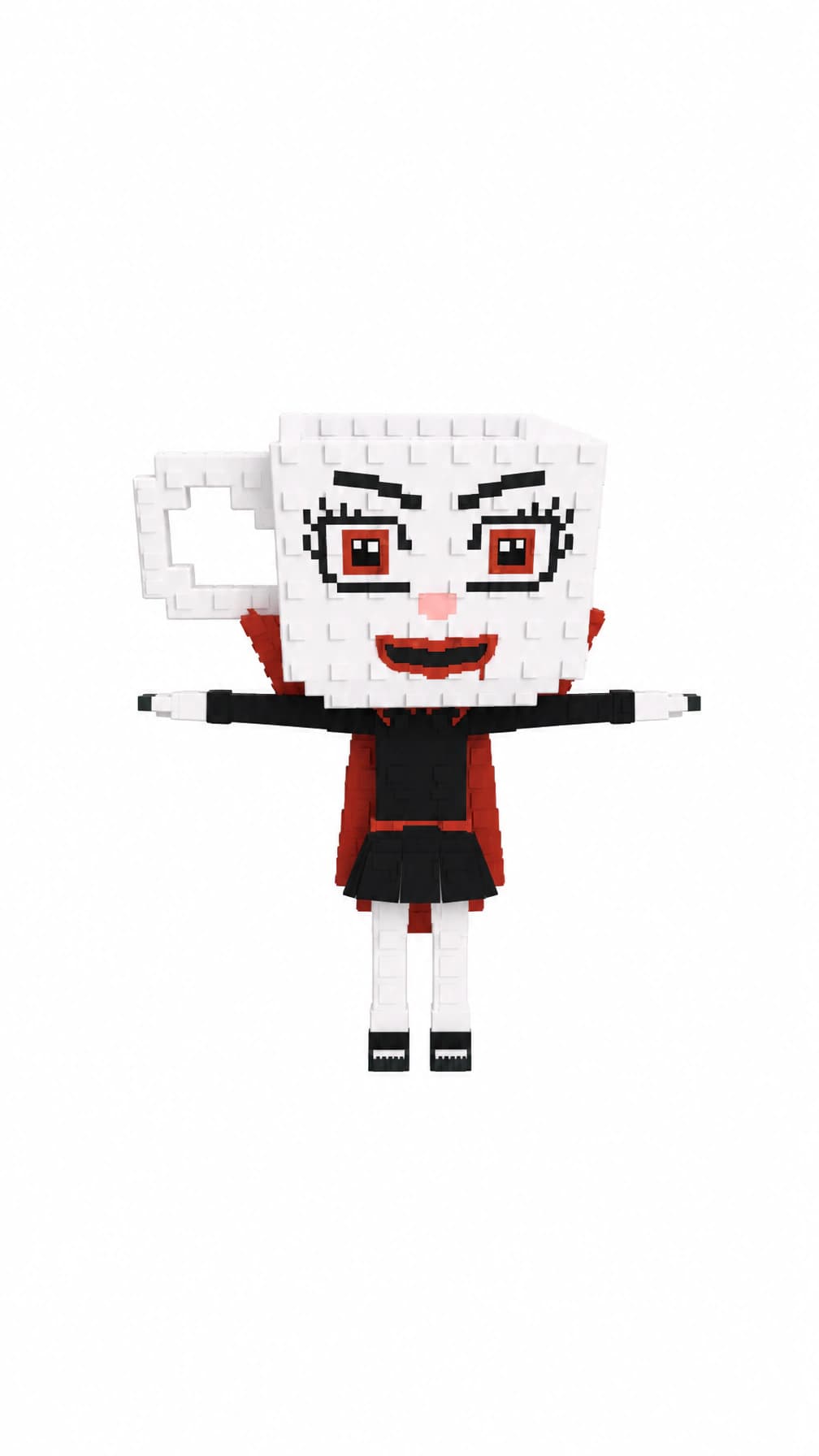 Vampira Cappuccina white background