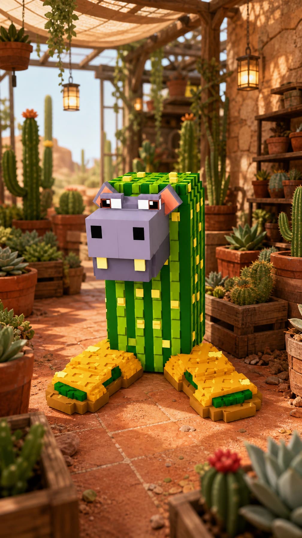 Cacto Hipopotamo video creation preview