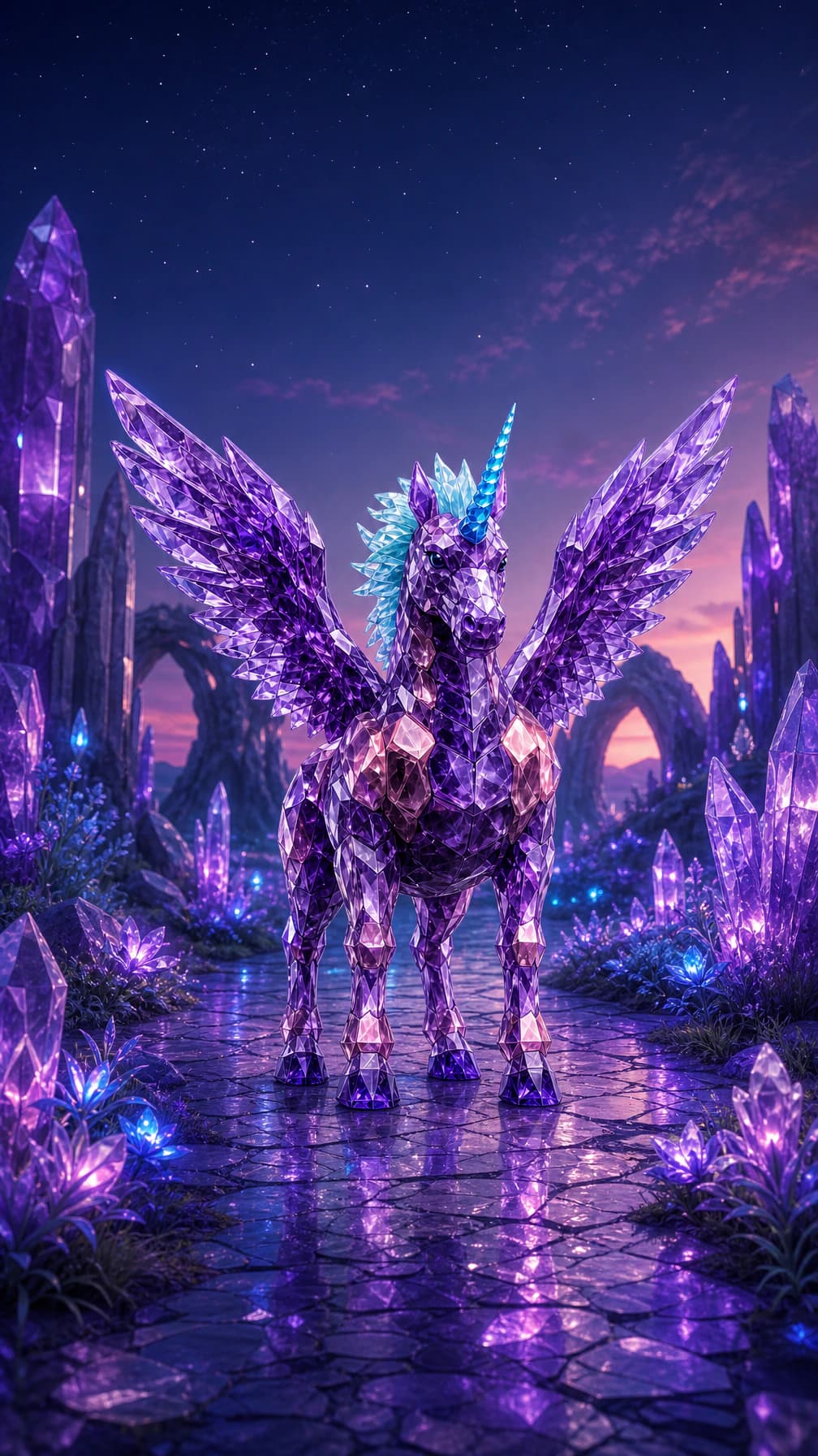 Celestial Pegasus video creation preview