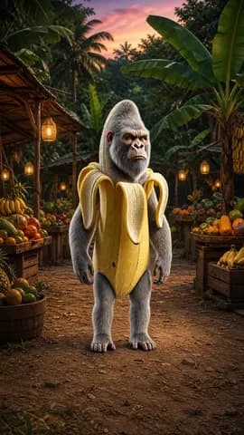 Gorillini Bananini preview