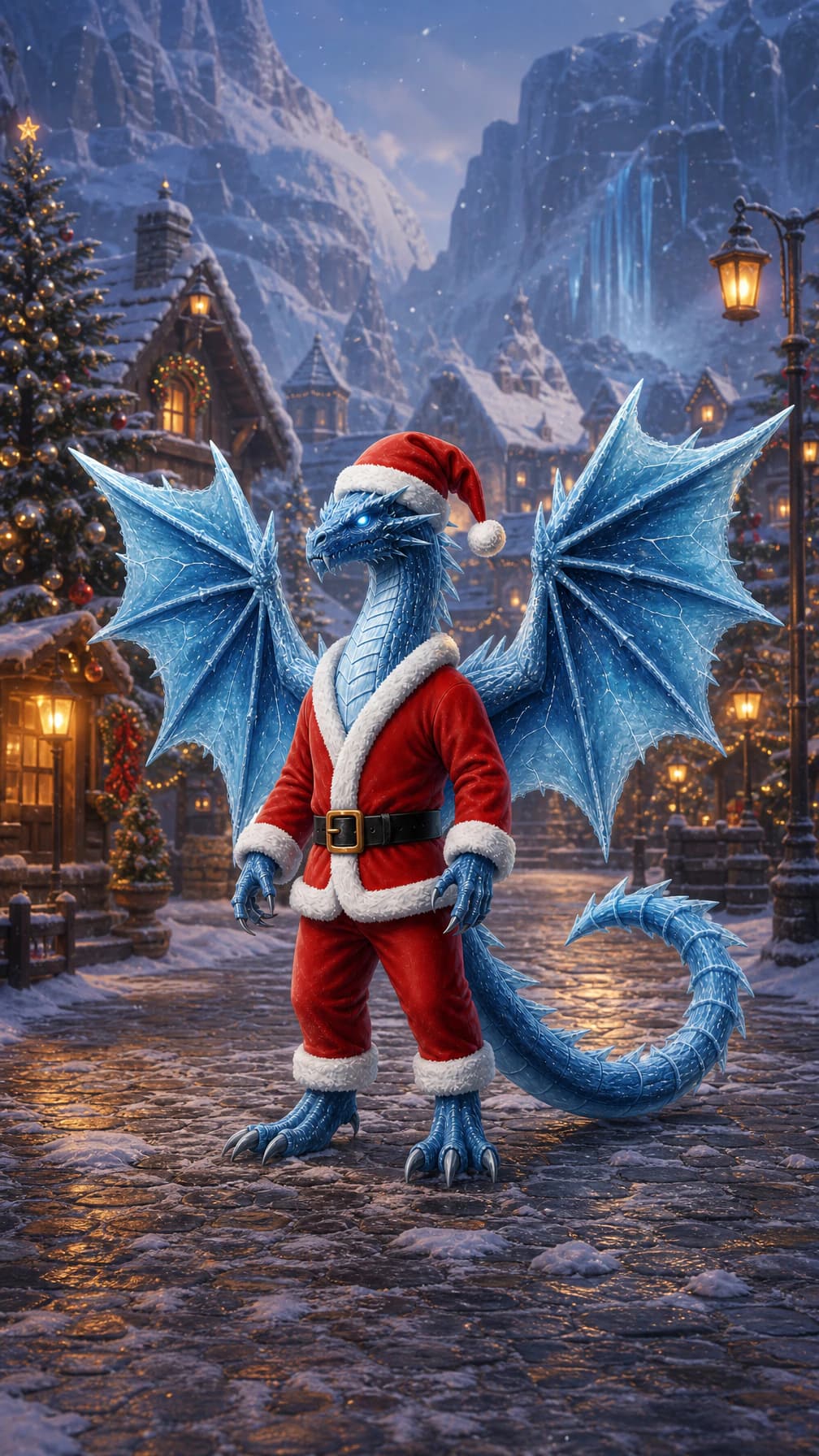 Ice Dragon video creation preview
