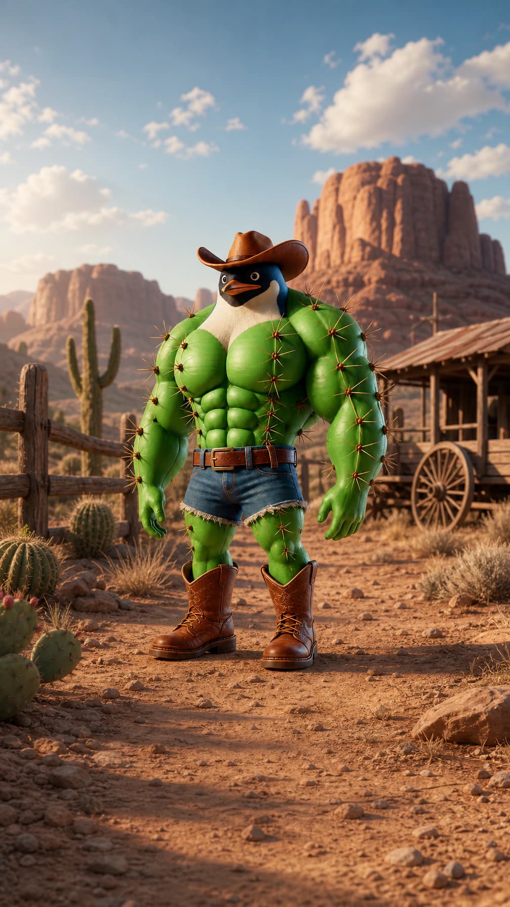 Penguinelli Cactussini video creation preview