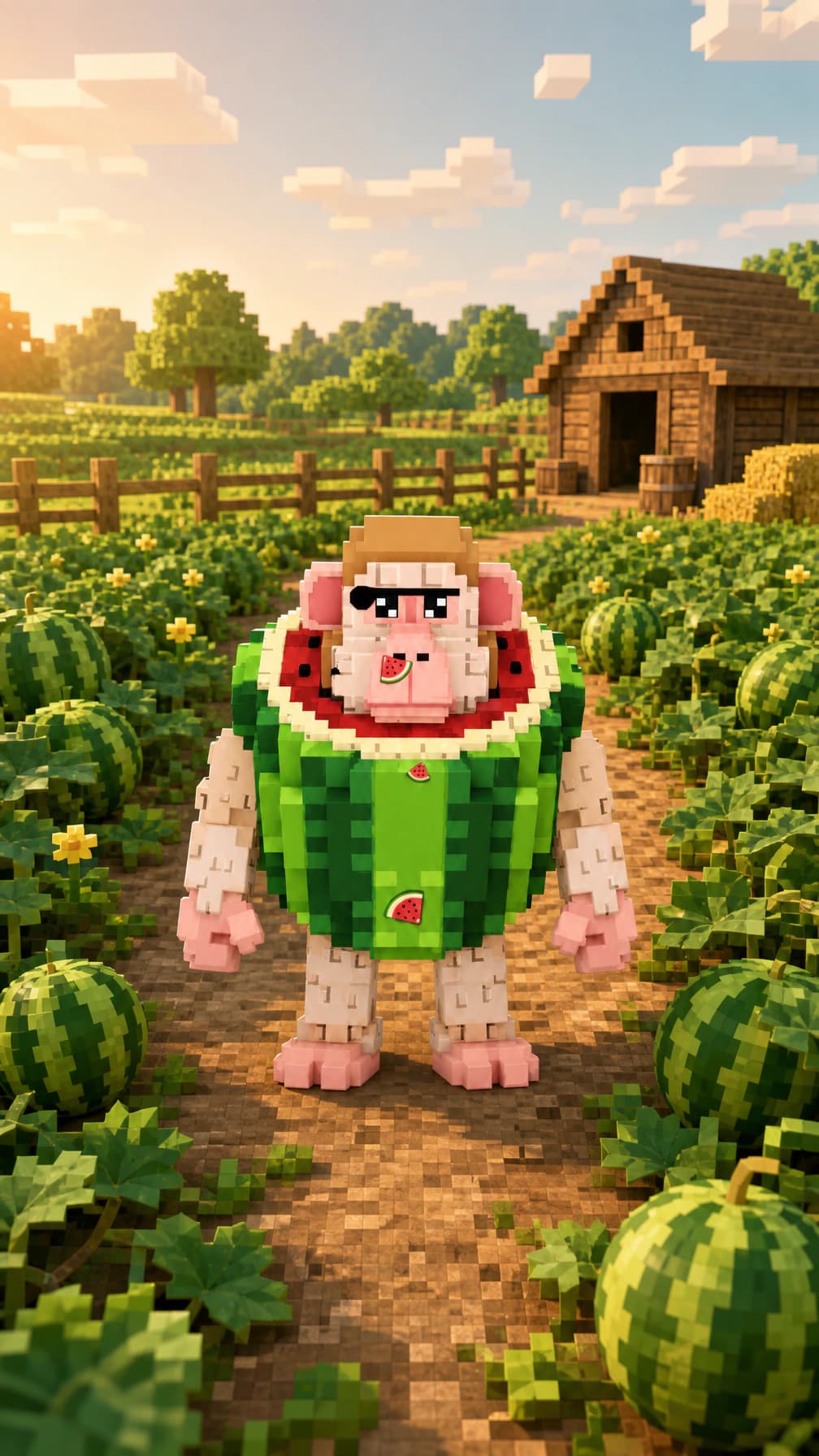 Pi Pi Watermelon video creation preview