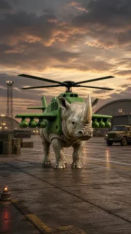 Rhino Helicopterino preview