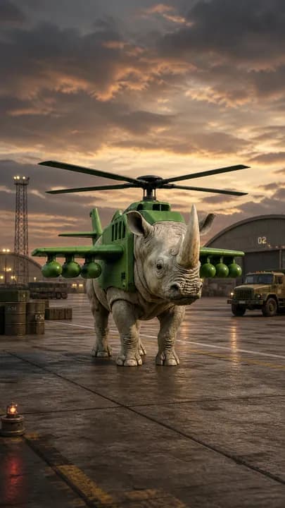 Rhino Helicopterino preview