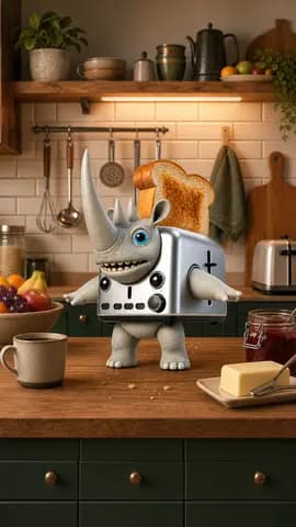 Rhino Toasterino preview