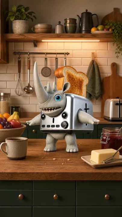 Rhino Toasterino preview