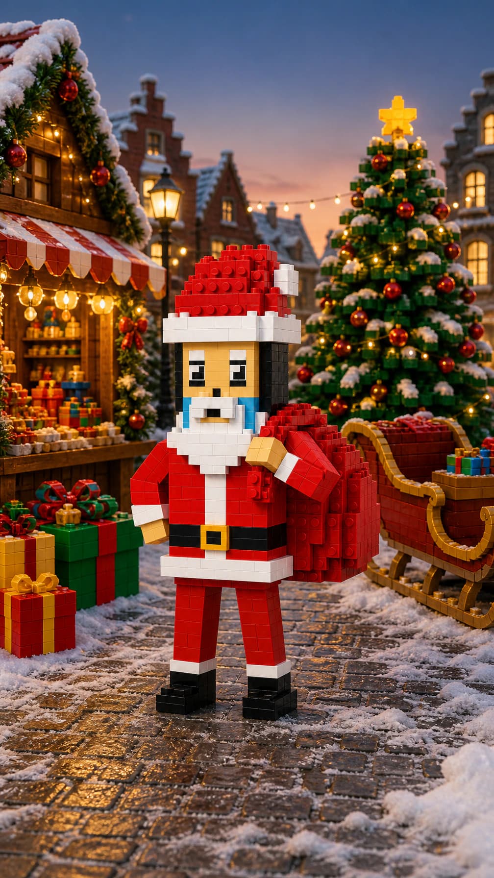 Santa Hotspot video creation preview