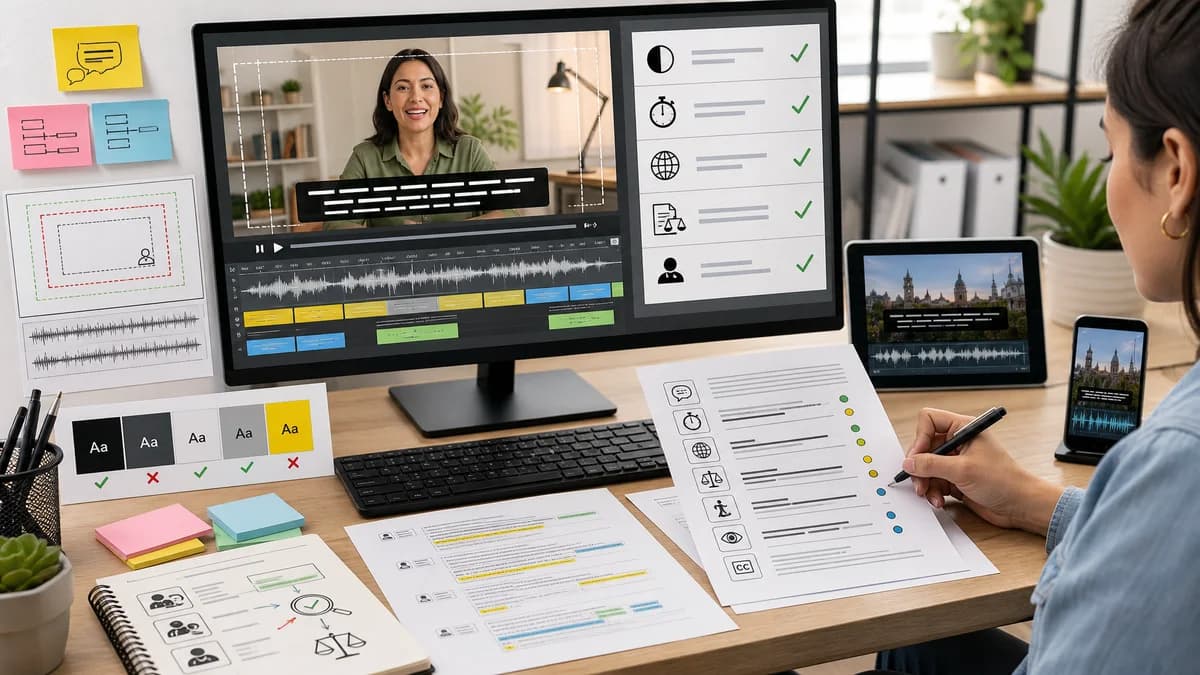 Captions for Spanish Videos section 4 illustration for caption generator production
